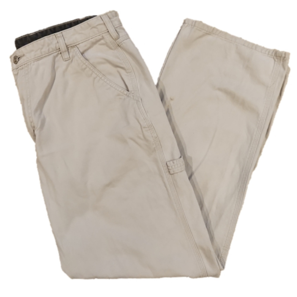 Wrangler Hero Originals Cream Dungarees